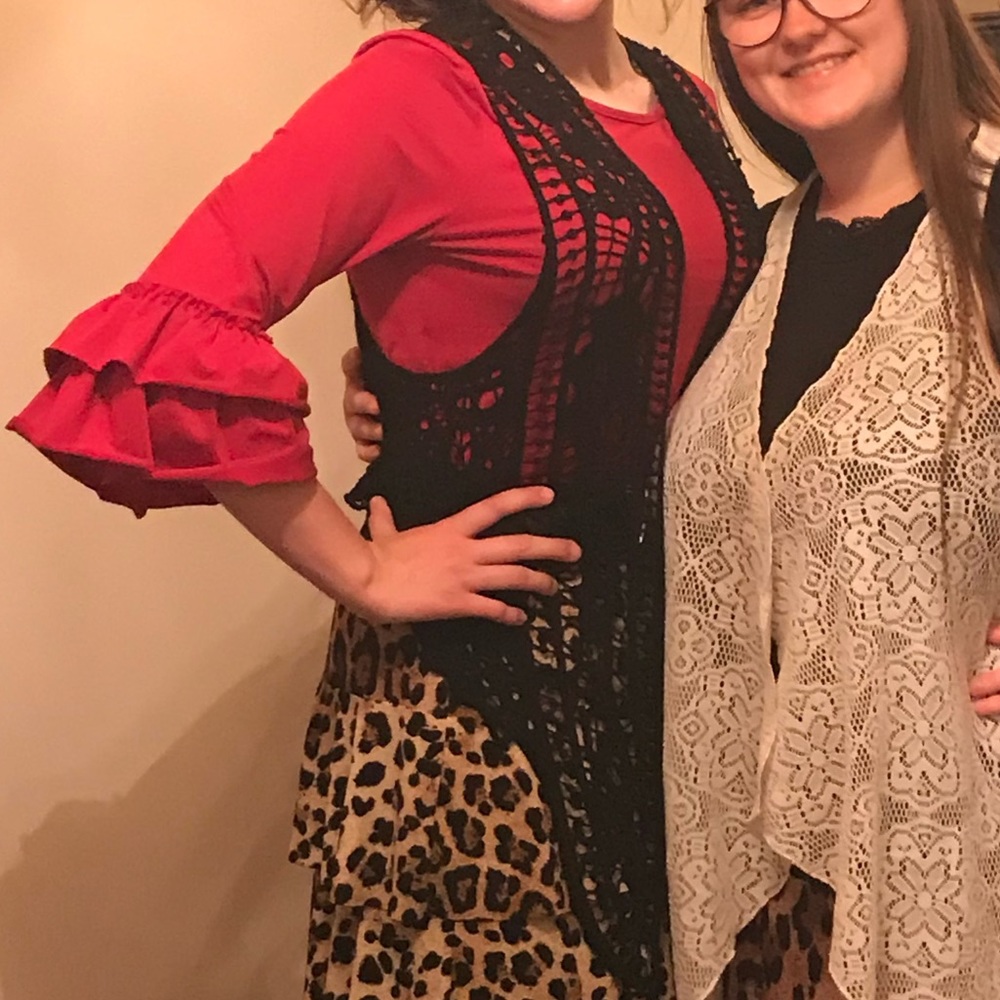 Women’s lace vest